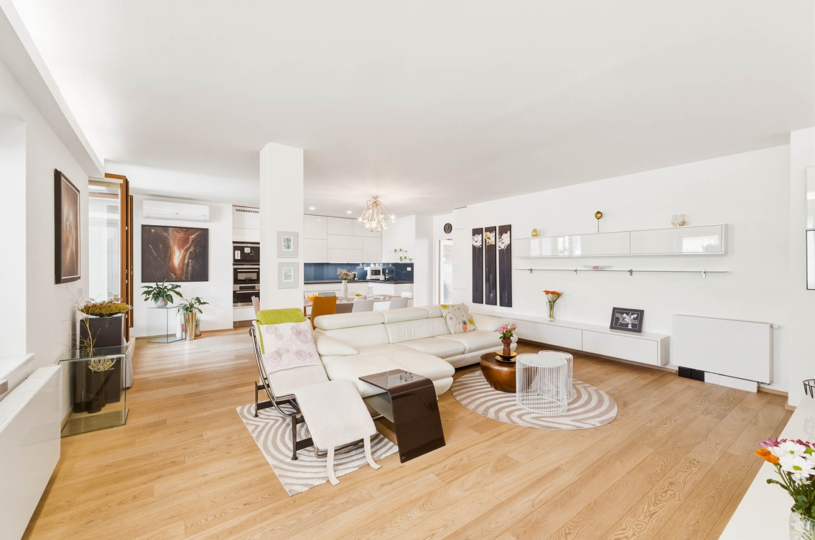 Obývací prostor 50,2 m²